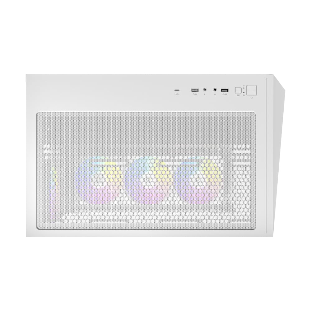 Antec C5 ARGB ATX DUAL Mid Tower Gaming Chassis – White Antec