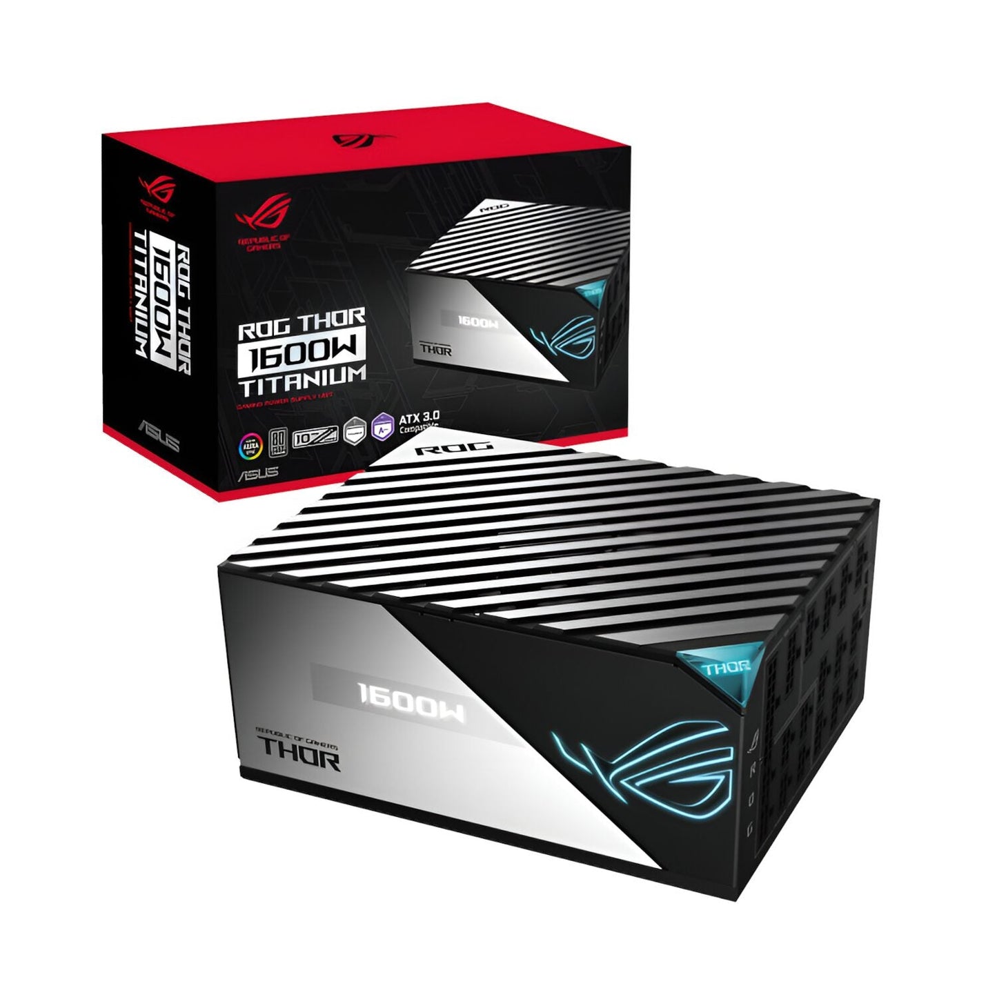 Asus ROG Thor 1600T Gaming Power Supply – 1600W 80+ Titanium ASUS