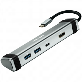 CANYON hub DS-3 4in1 USB-C Space Grey CANYON