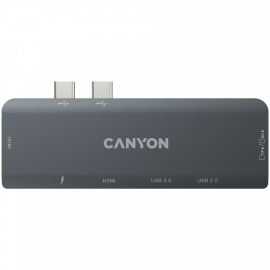 CANYON hub DS-5 7in1 Thunderbolt 3 Space Grey CANYON