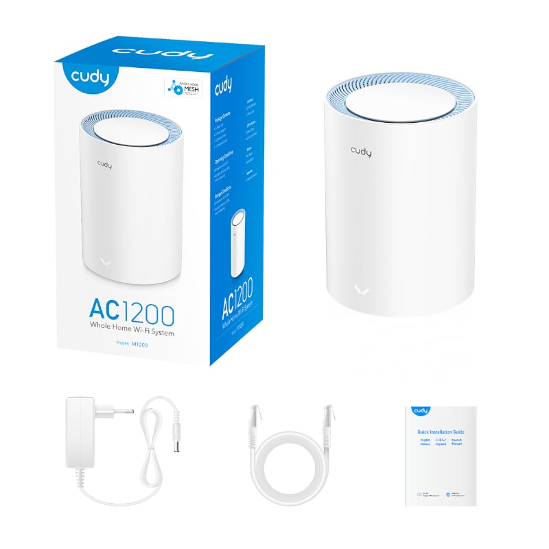 Cudy AC1200 Wi-Fi Mesh Kit 1 Pack Cudy