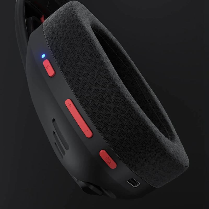 REDRAGON Over-Ear IRE BT5.2 Wireless Gaming Headset – Black Redragon