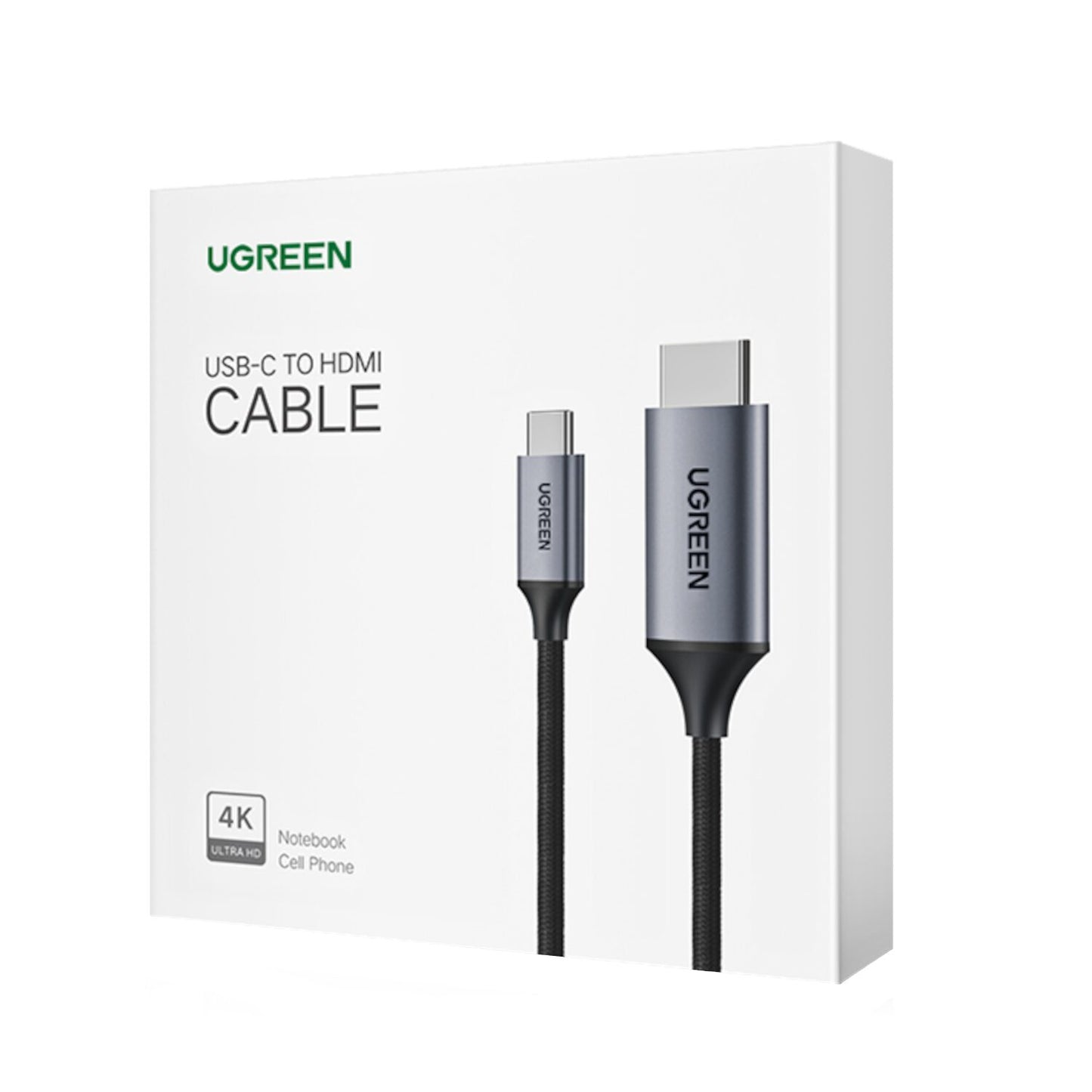 UGREEN Type-C to 4K@60Hz HDMI 1.5m Cable Ugreen