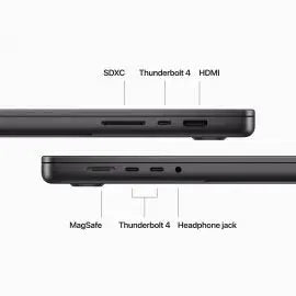 16-inch MacBook Pro: Apple M3 Pro chip with 12‑core CPU and 18‑core GPU, 36GB, 512GB SSD - Space Black Apple