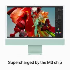 24-inch iMac with Retina 4.5K display: Apple M3 chip with 8‑core CPU and 10‑core GPU, 256GB SSD Apple