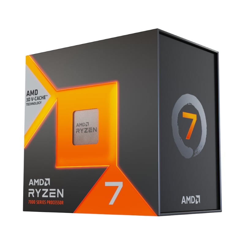 AMD RYZEN 7 7800X3D 8-Core 4.2GHz AM5 CPU AMD