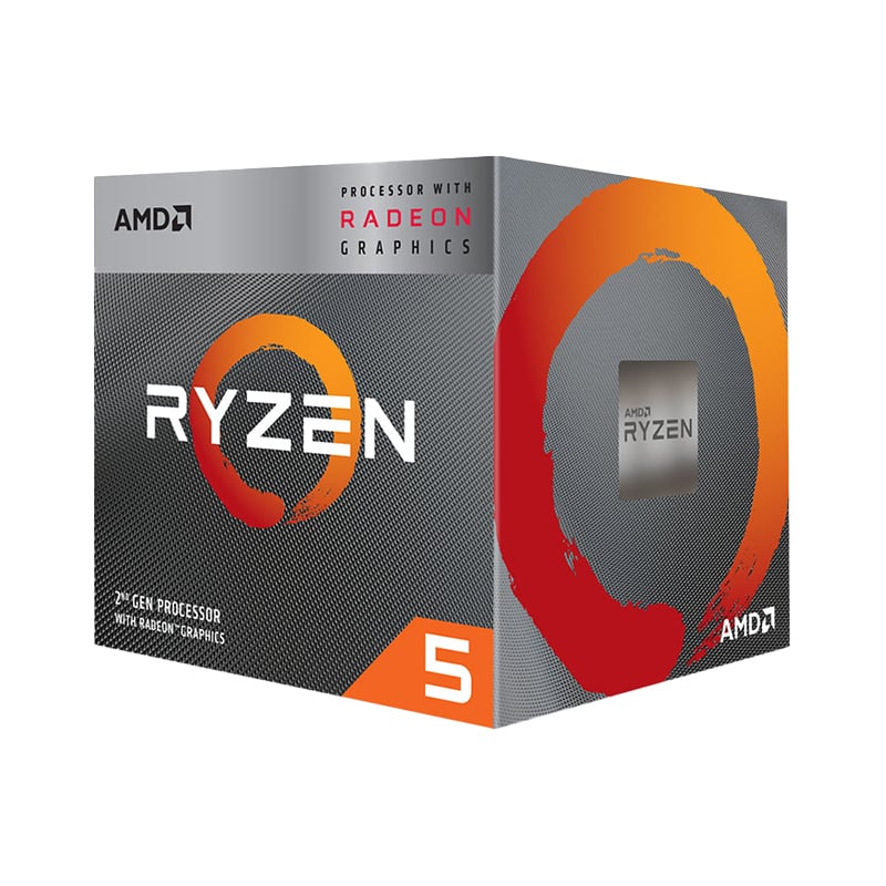 AMD RYZEN 5 3400G 4-Core 3.7GHz AM4 CPU AMD
