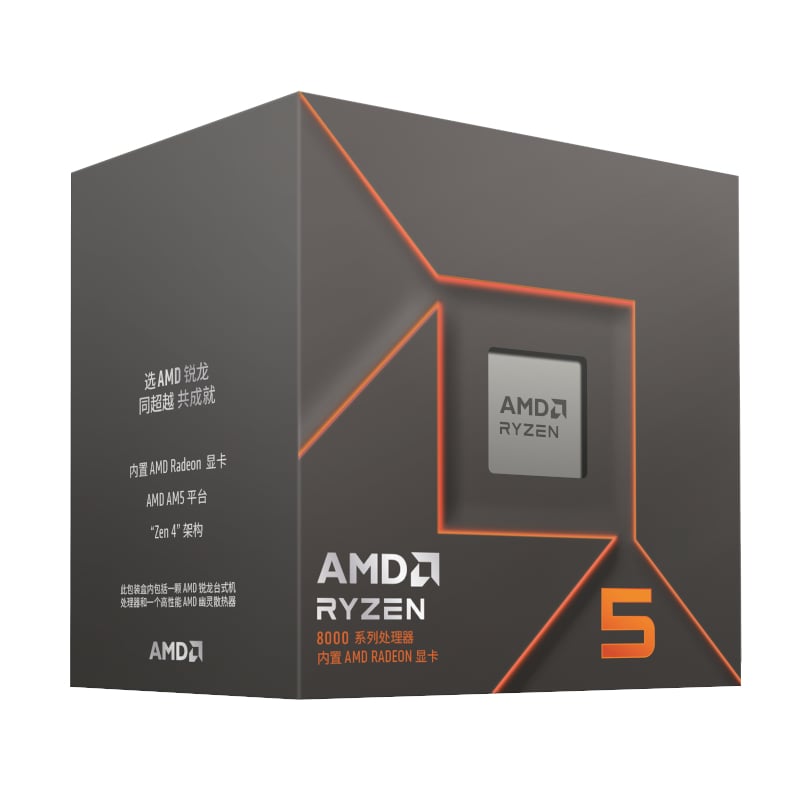 AMD RYZEN 5 8500G 6-Core 3.5GHZ AM5 CPU AMD