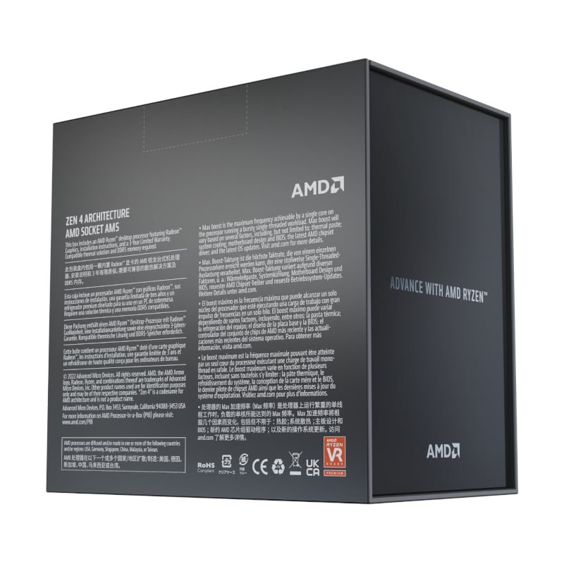 AMD RYZEN 9 7950X 16-Core 4.5GHz AM5 CPU AMD