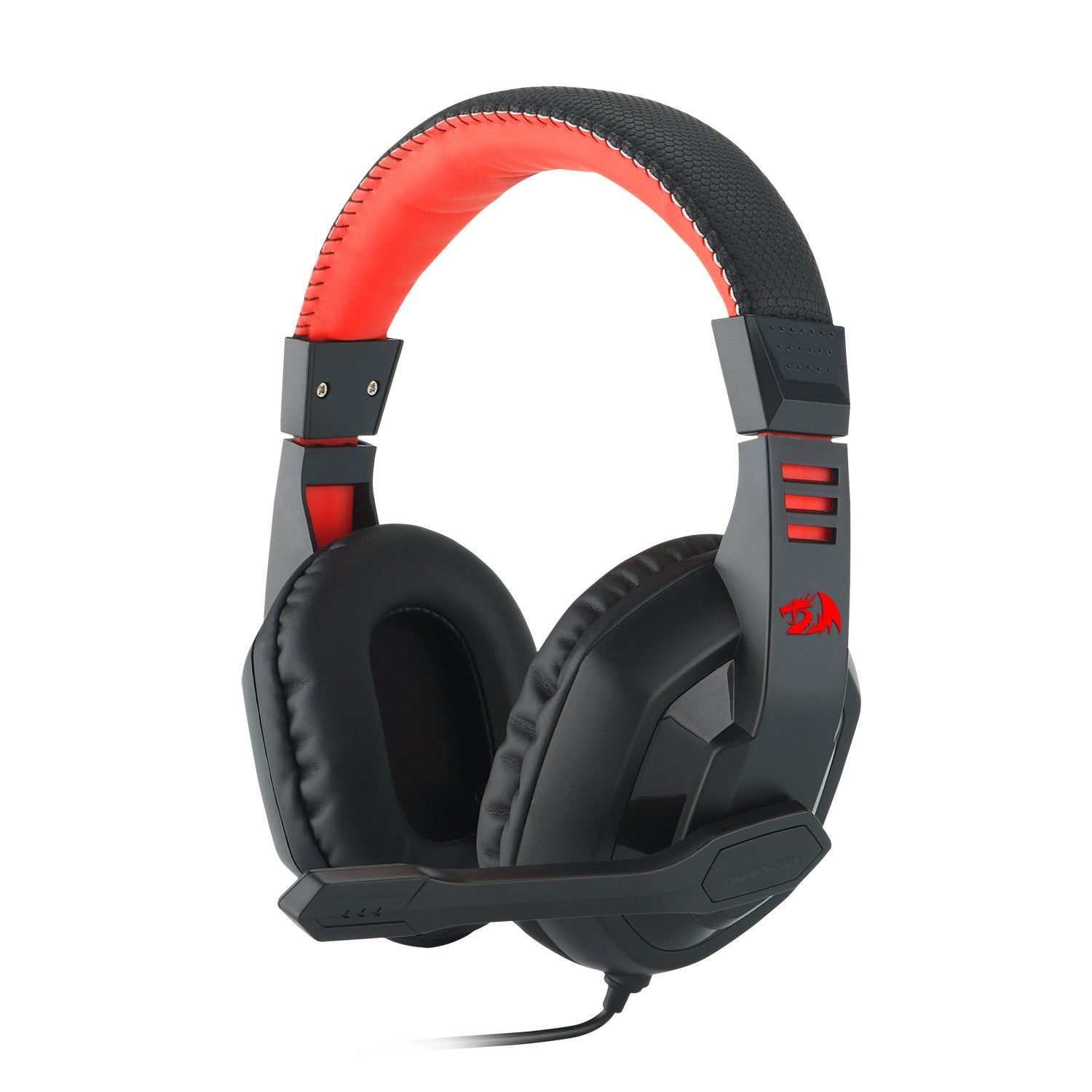 REDRAGON Over-Ear ARES Aux Gaming Headset – Black Redragon