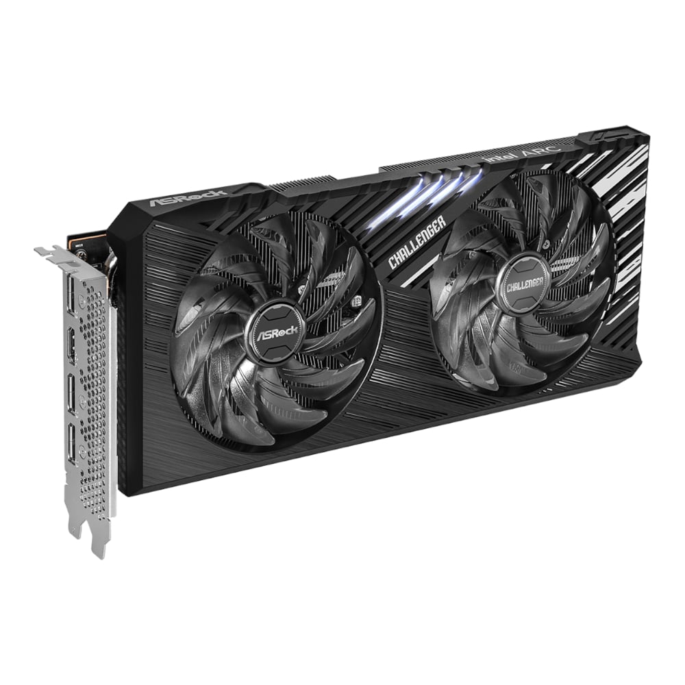 ASRock Intel Arc A750 Challenger SE OC 8GB GDDR6 256-BIT Graphics Card ASRock