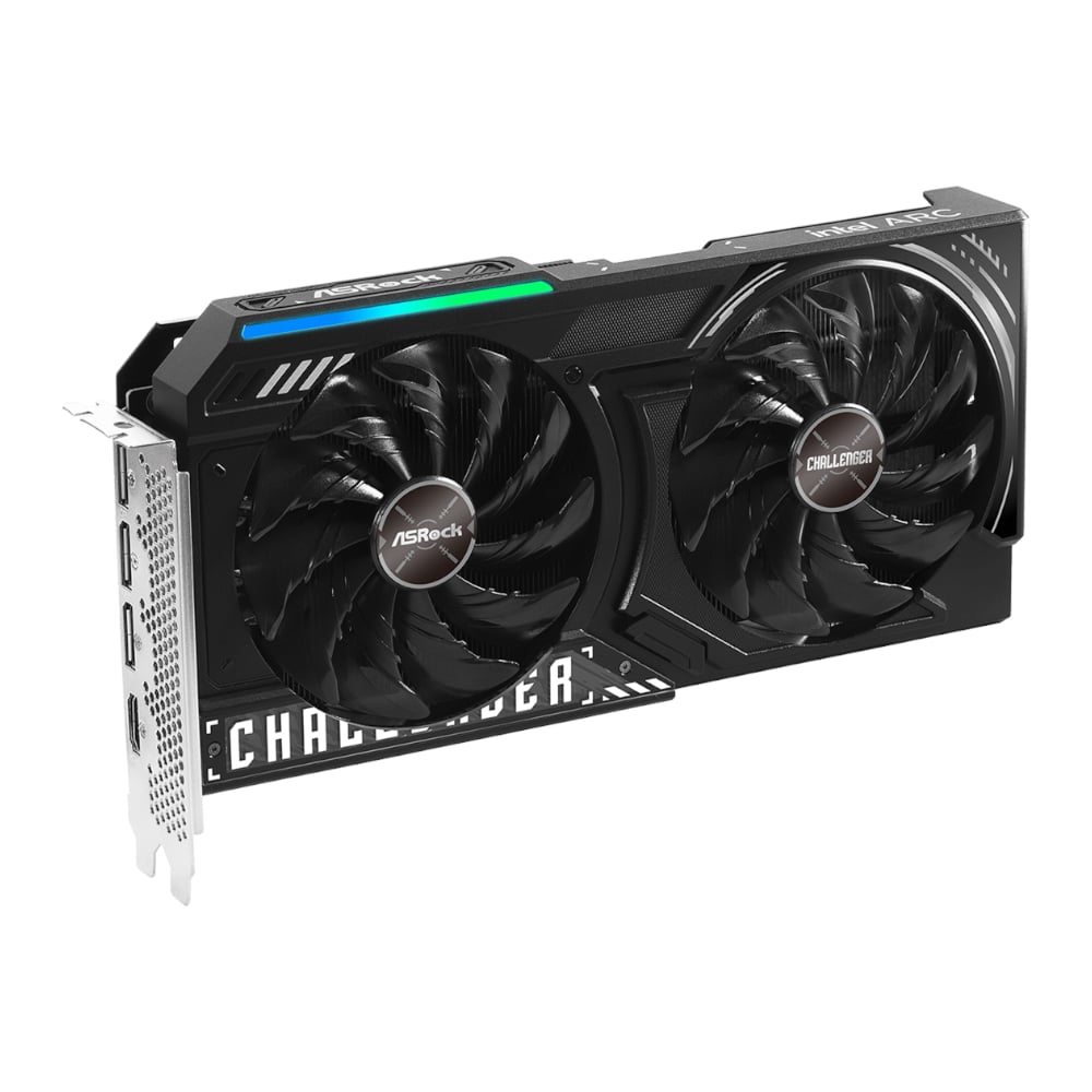 ASRock Intel Arc B580 Challenger OC 12GB GDDR6 192-BIT Graphics Card ASRock