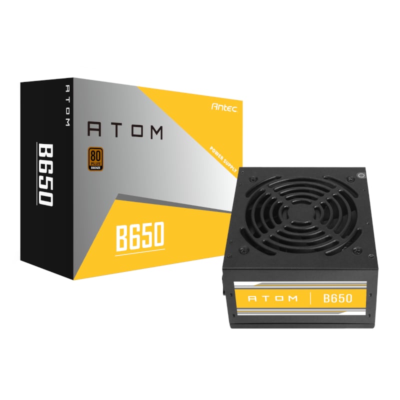 Antec Atom B650 Non-Modular Power Supply Antec