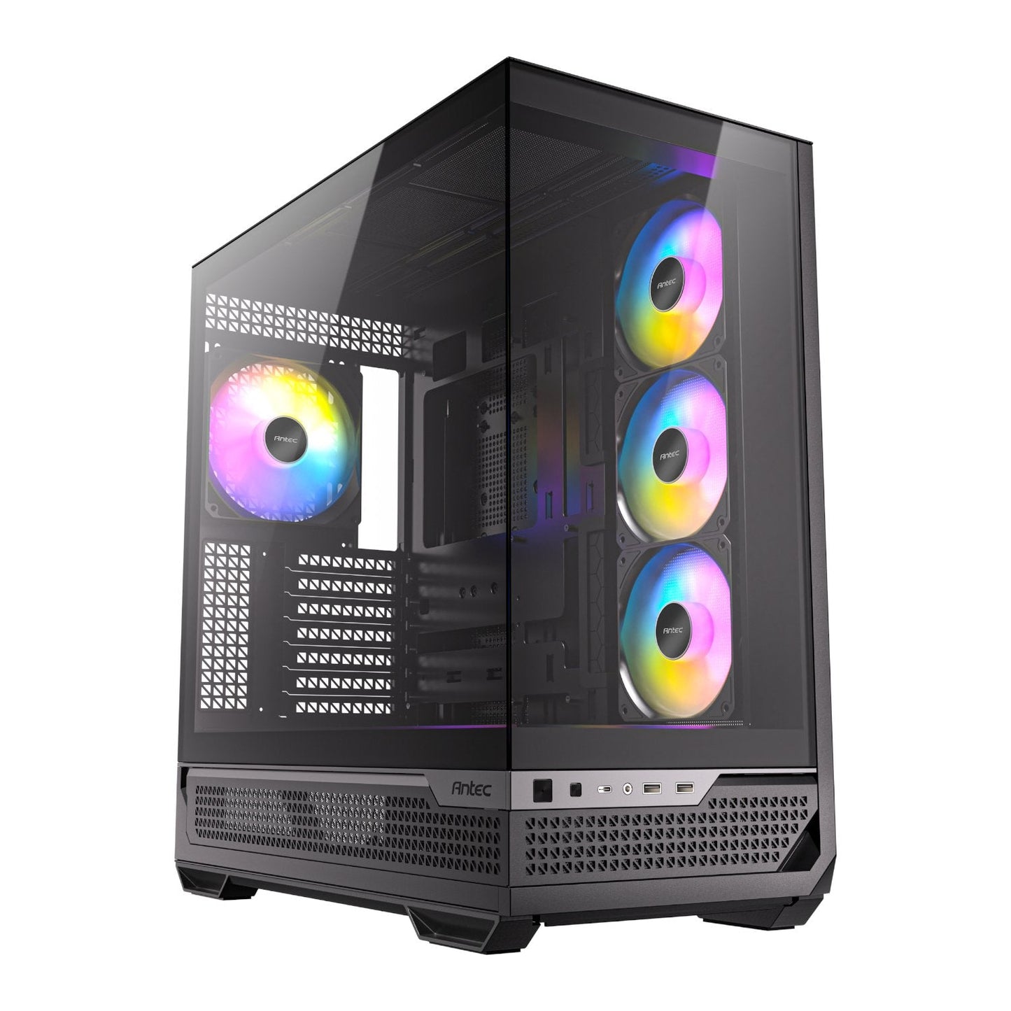 Antec C7 ARGB E-ATX Mid Tower Gaming Chassis – Black Antec