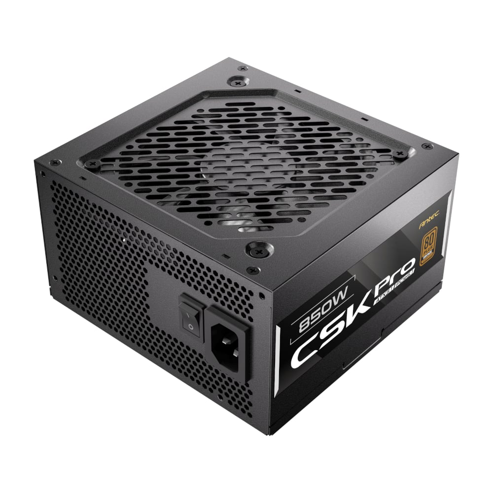 Antec CSK 850W Pro PCle5.1 Gen5 80 Plus Bronze Semi-Modular Power Supply Antec