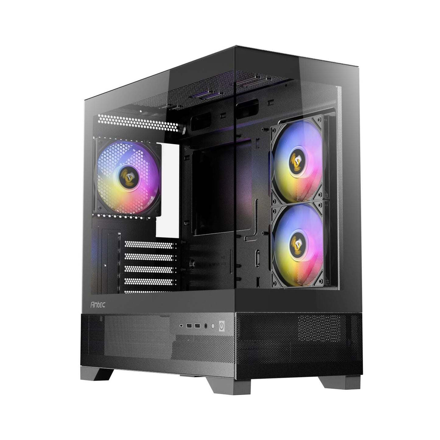 Antec CX500M ARGB Gaming Chassis | M-ATX | ITX | Type-C – Black ASUS