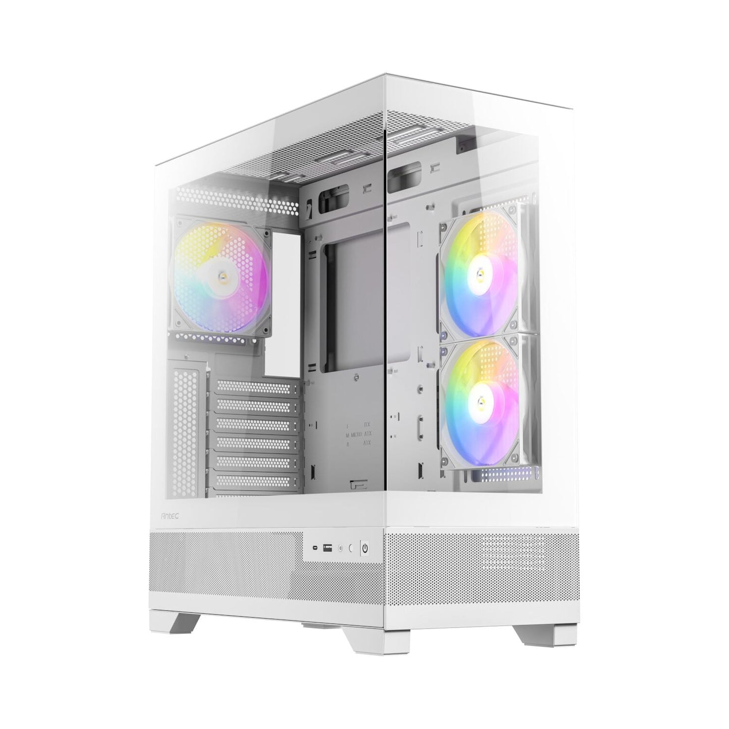 Antec CX700 ARGB Mid-Tower Gaming Chassis – White Antec
