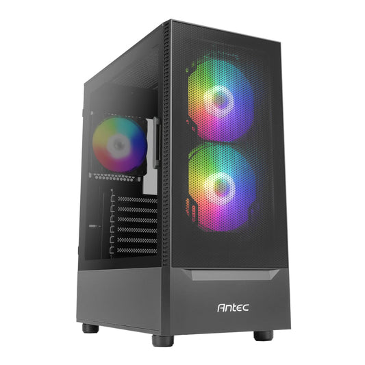 Antec NX410 V2 ATX | Micro-ATX | ITX ARGB Mid-Tower Gaming Chassis – Black Antec