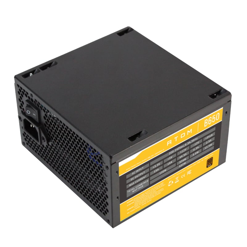 Antec Atom B650 Non-Modular Power Supply Antec