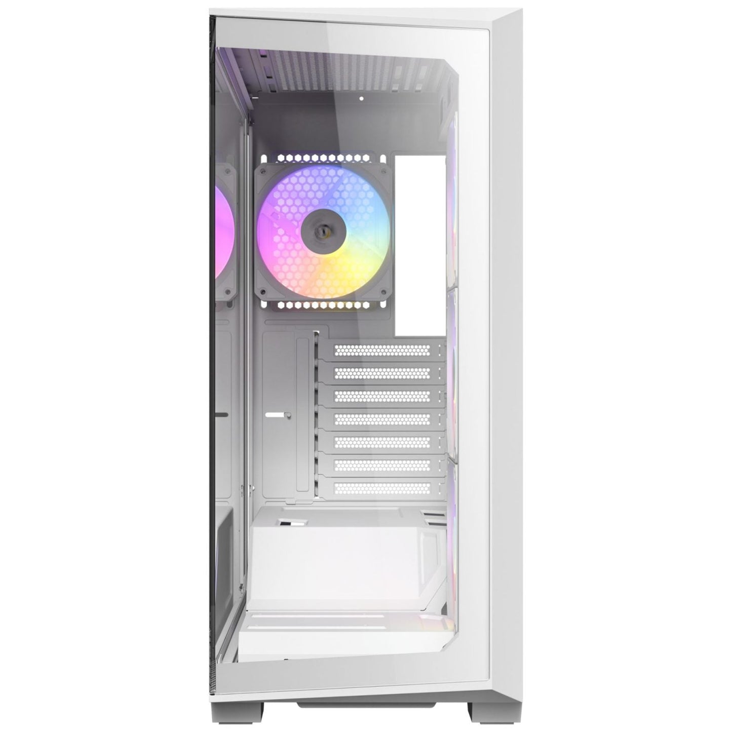 Antec C3 ARGB ATX | Micro-ATX | ITX ARGB Mid-Tower Gaming Chassis – White Antec