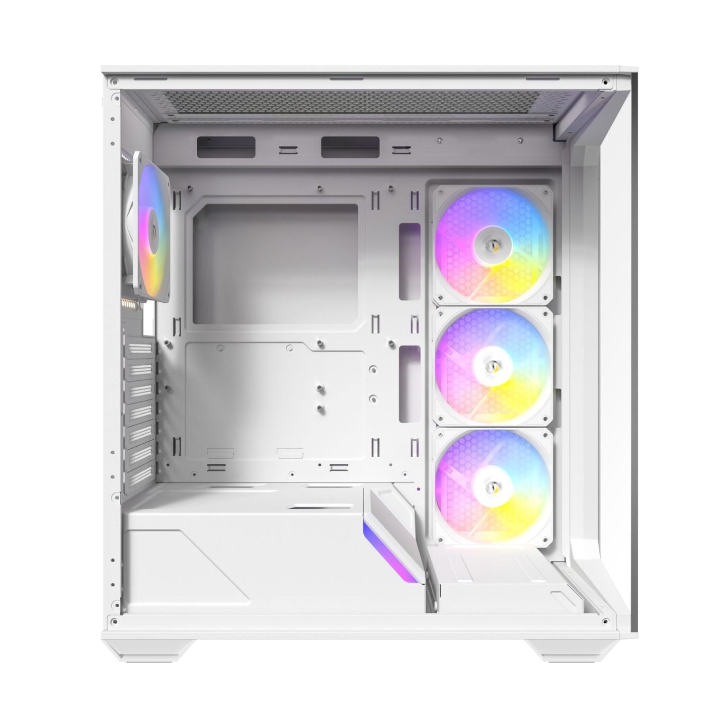 Antec C3 ARGB ATX | Micro-ATX | ITX ARGB Mid-Tower Gaming Chassis – White Antec