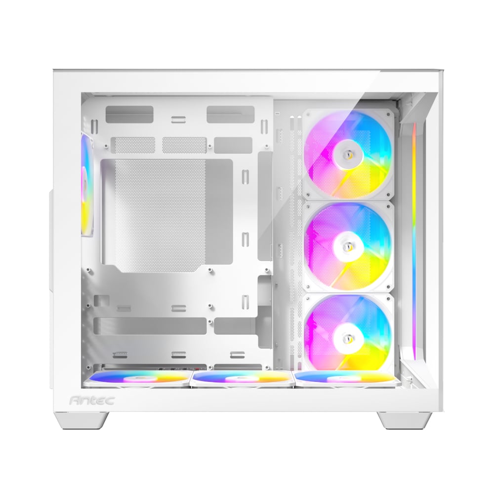 Antec C5 ARGB ATX DUAL Mid Tower Gaming Chassis – White Antec