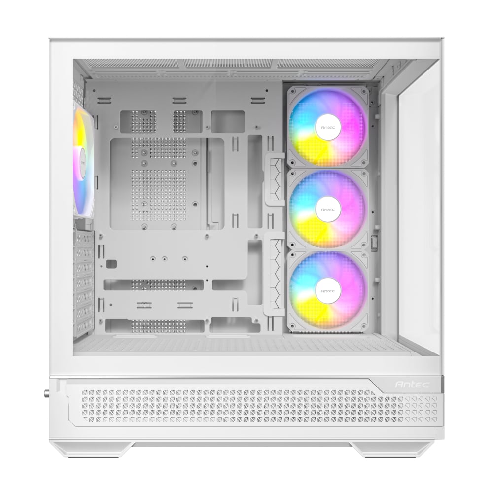 Antec C7 ARGB ATX Mid Tower Gaming Chassis – White Antec