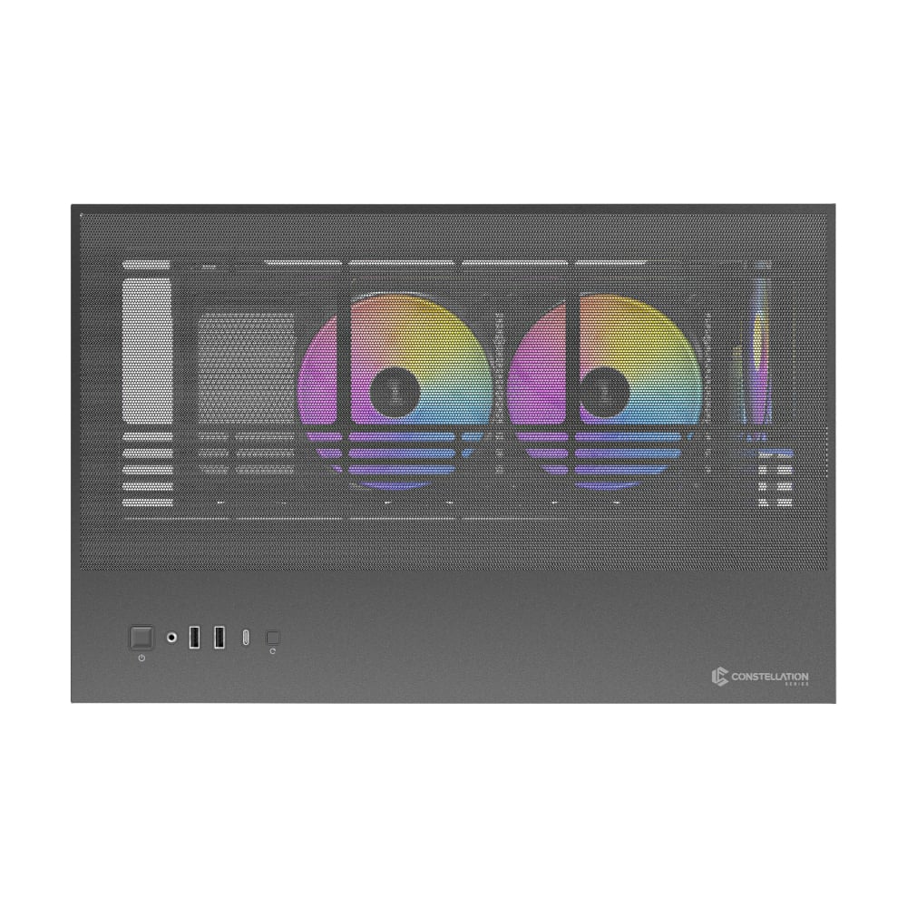 Antec C8 ARGB E-ATX DUAL Full Tower Gaming Chassis – Black Antec