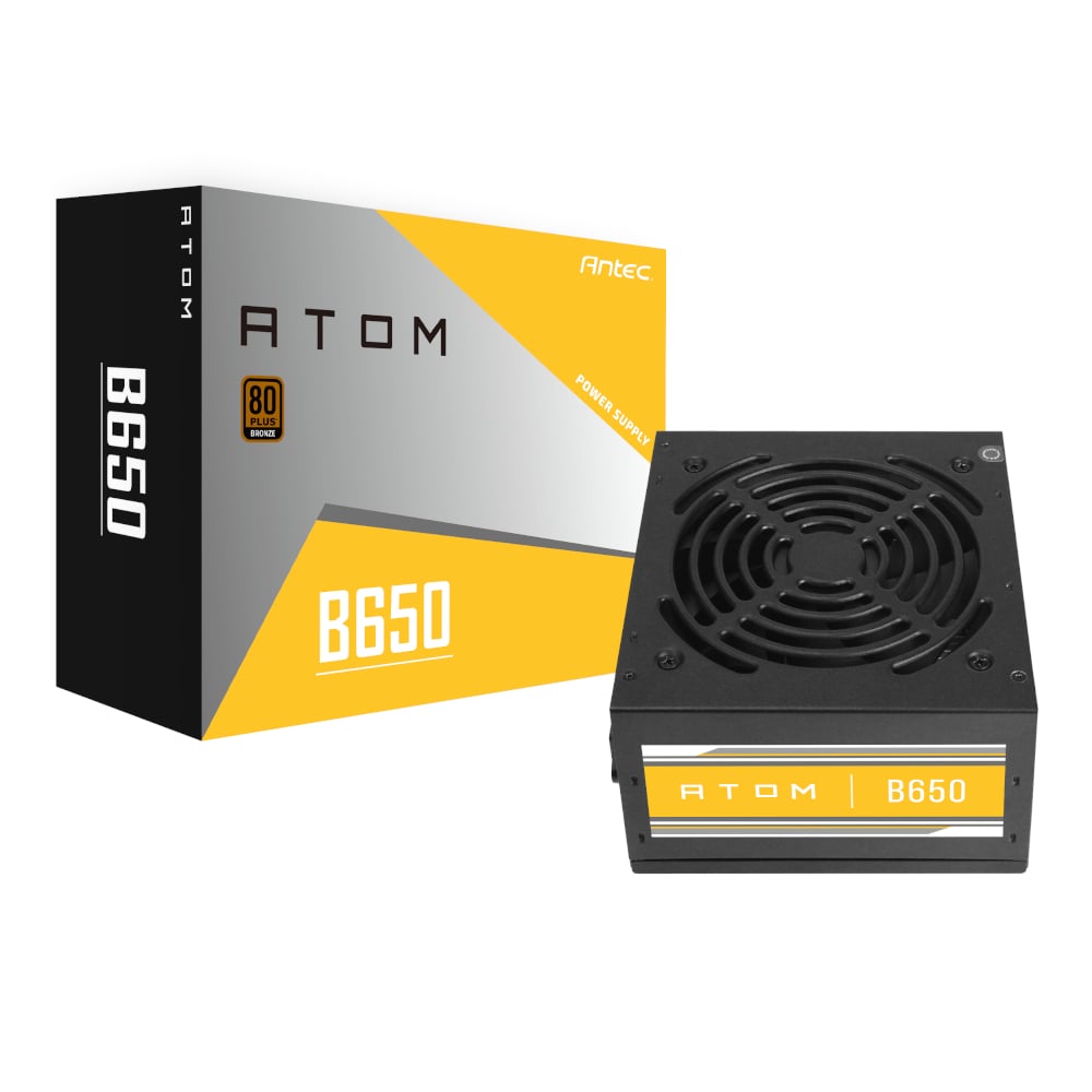 Antec CX200M Elite Gaming Chassis and Atom B650 Power Supply Expert Combo MSI