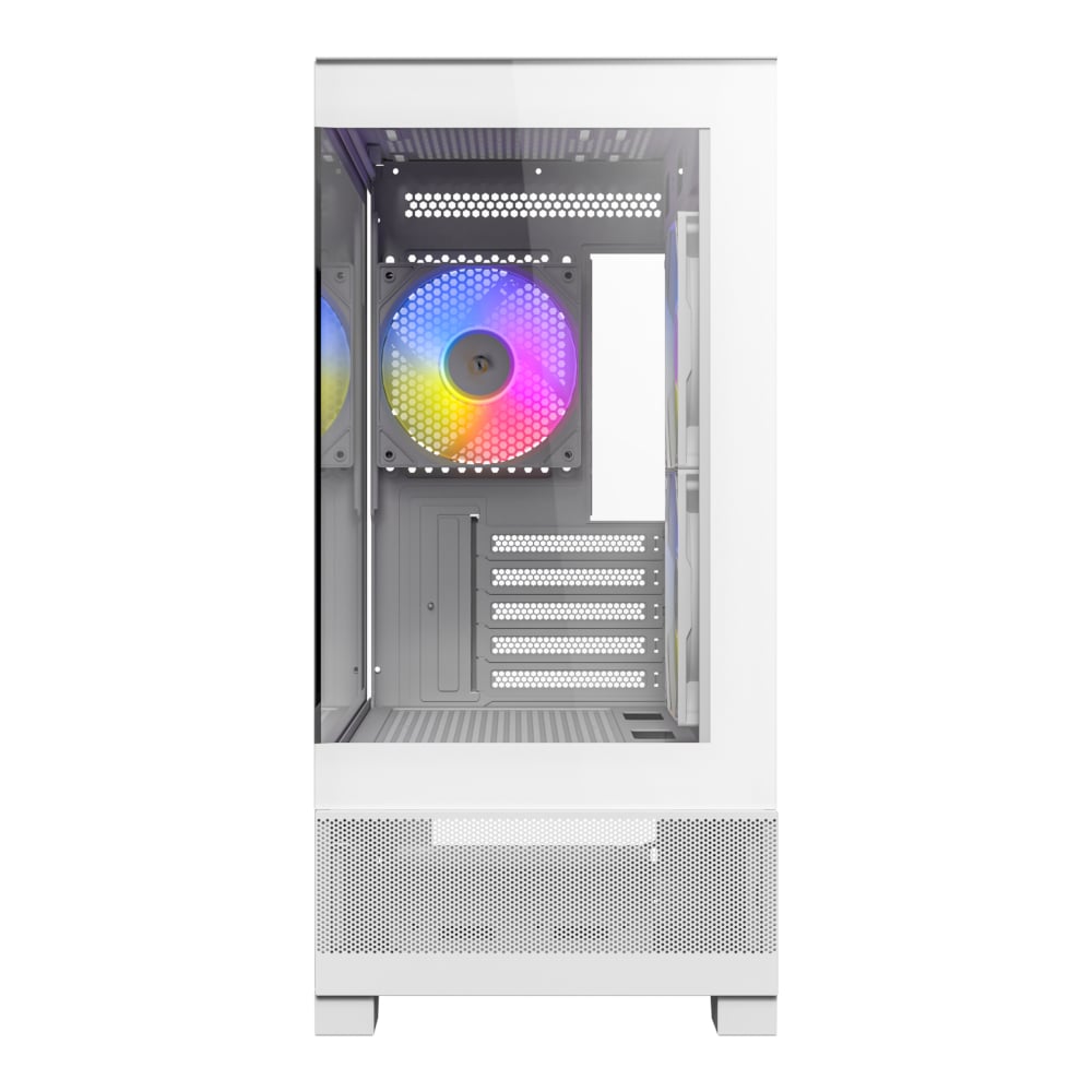 Antec CX500M Micro-ATX | ITX RGB Mini-Tower Gaming Chassis Type-C – White Antec
