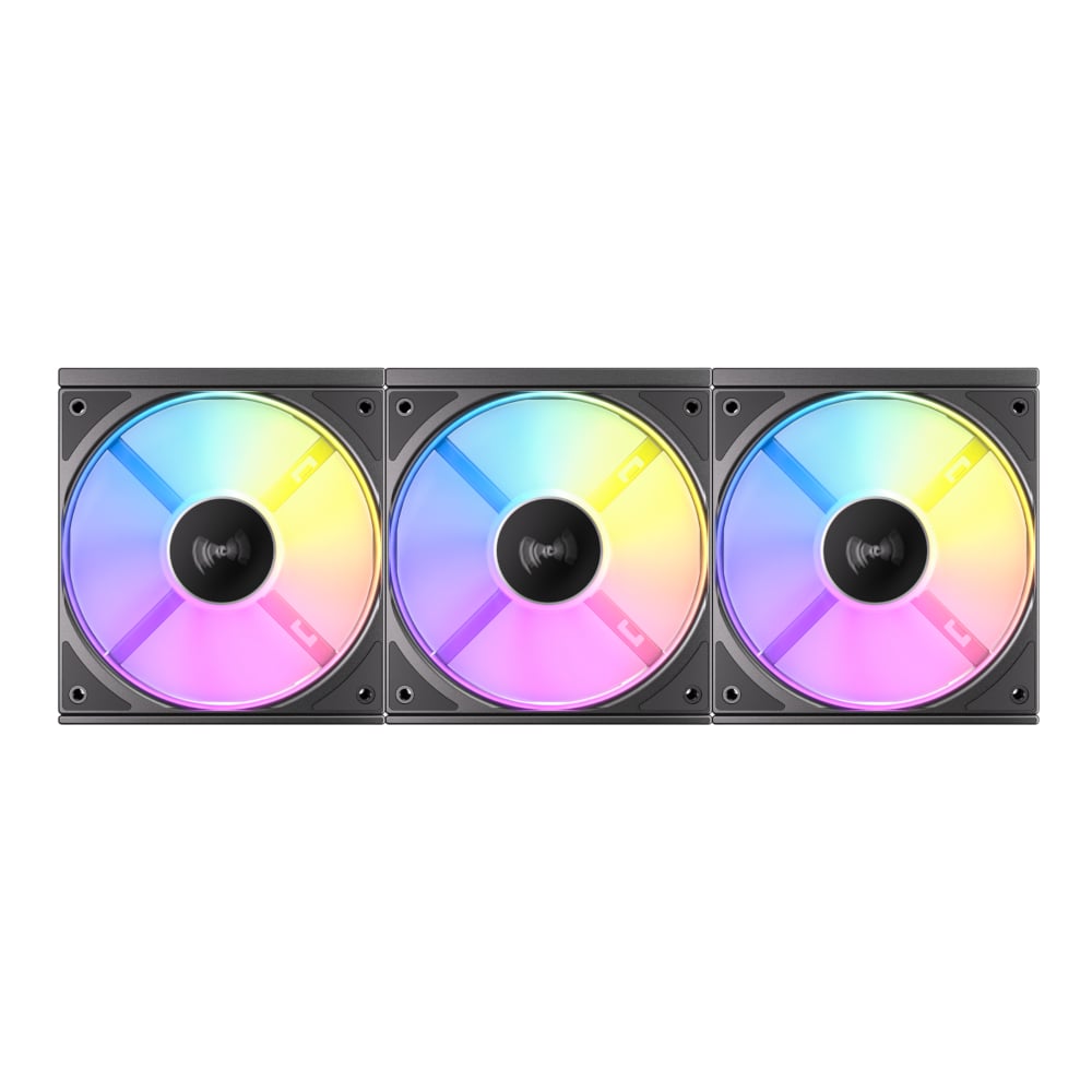 Antec Connect 120 ARGB PWM Fan 3 Pack – Black Antec