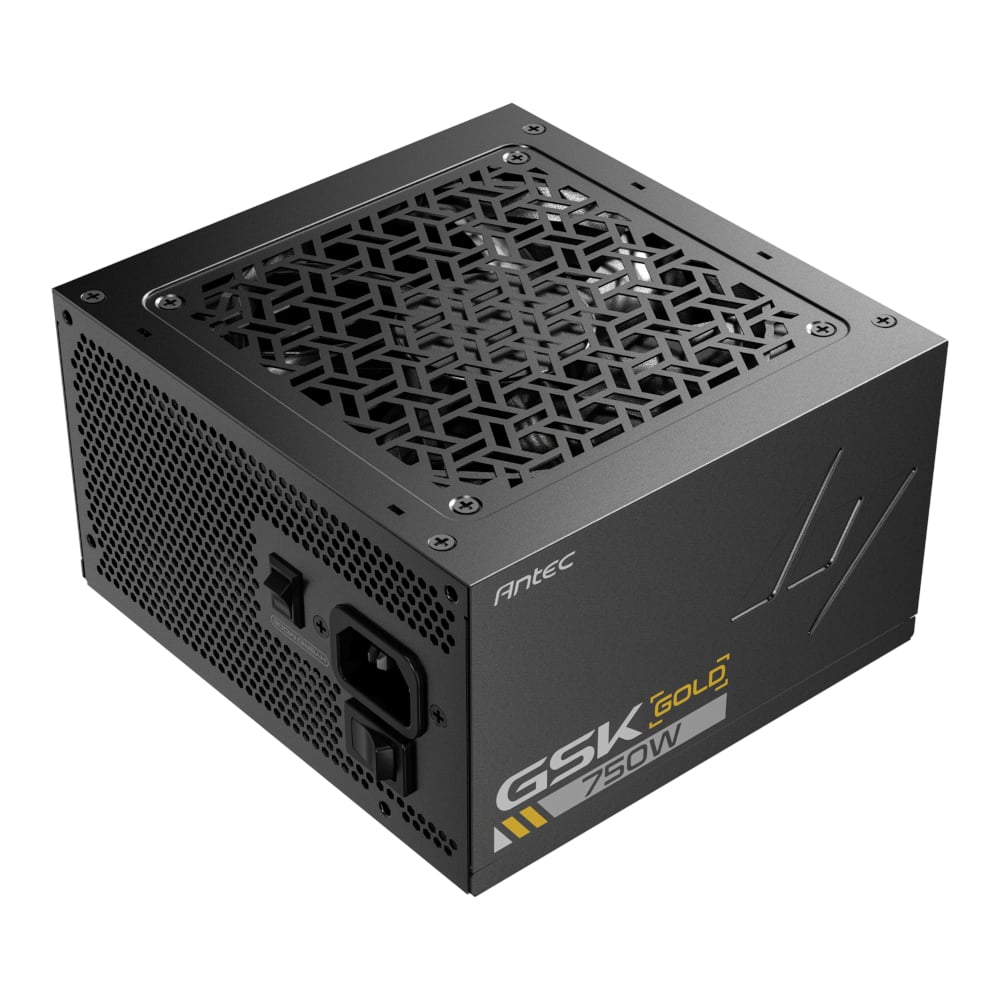 Antec GSK 750W PCIe 5.1 Gen5 80 PLUS Gold Fully Modular Power Supply Antec