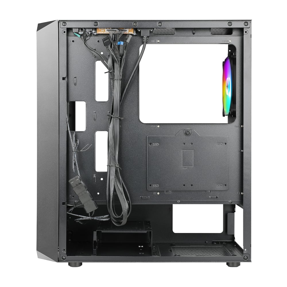 Antec NX292 ATX | Micro-ATX | ITX ARGB Mid-Tower Gaming Chassis – Black Antec