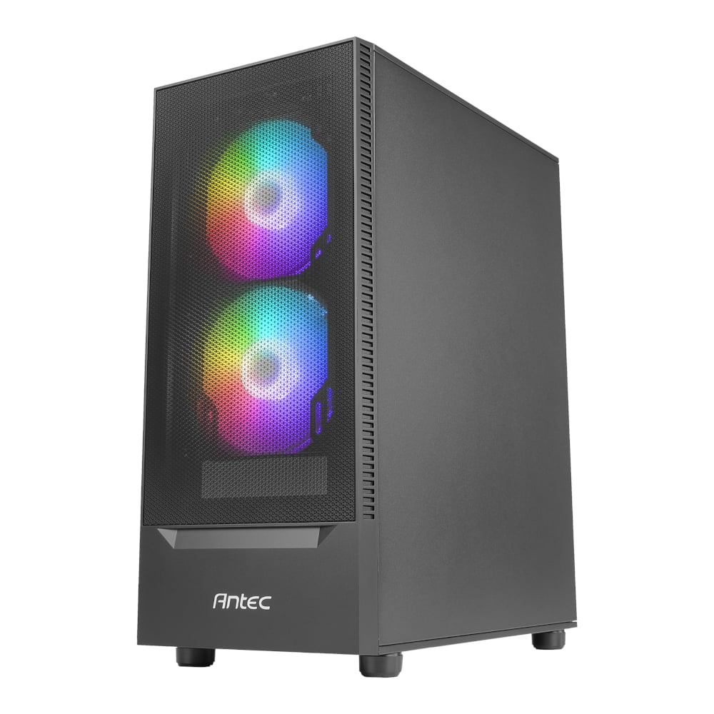 Antec NX410 V2 ATX | Micro-ATX | ITX ARGB Mid-Tower Gaming Chassis – Black Antec