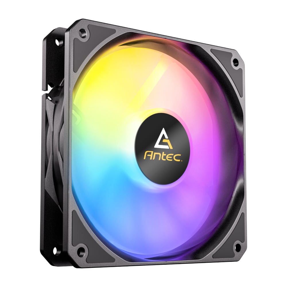 Antec P12 PWM 120mm ARGB Reverse Case Fan – Black Antec