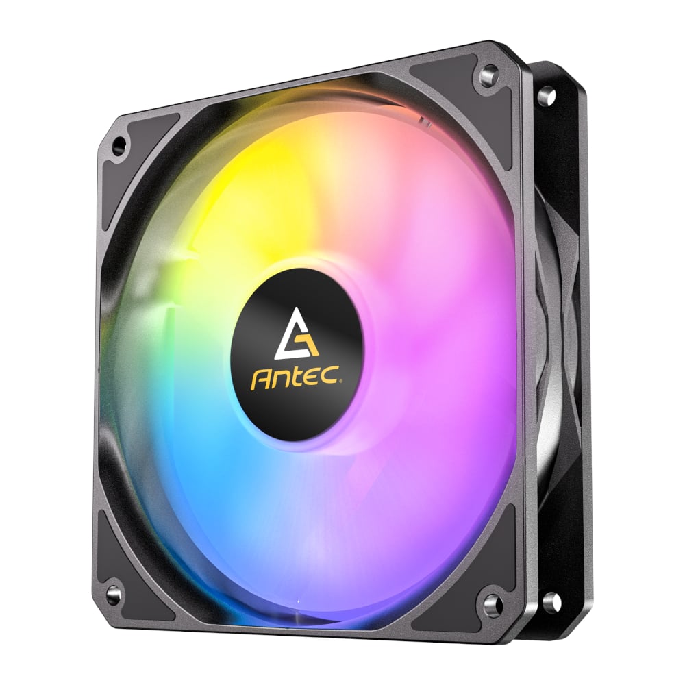 Antec P12 PWM 120mm ARGB Reverse Case Fan – Black Antec