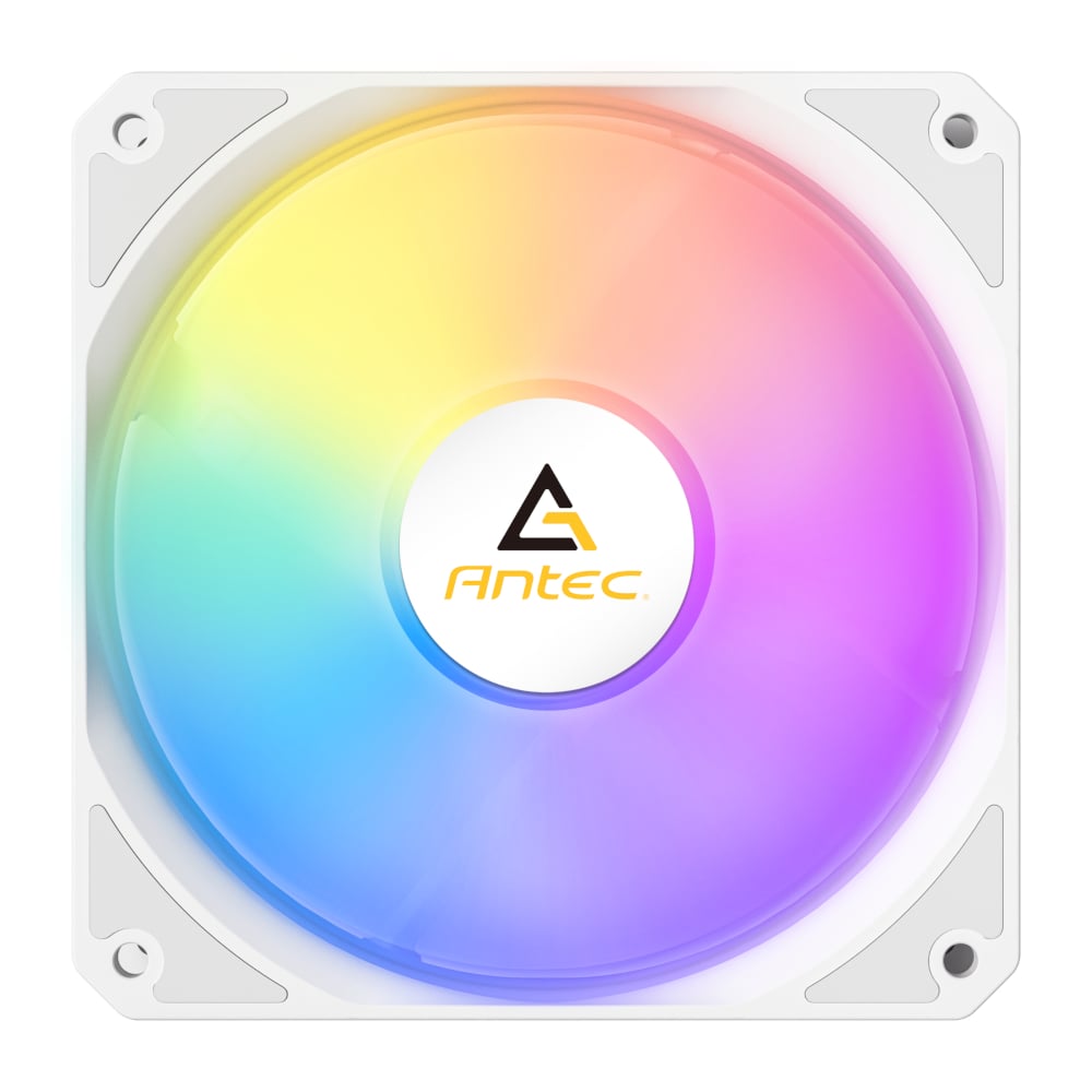 Antec P12 PWM 120mm ARGB Reverse Case Fan – White Antec