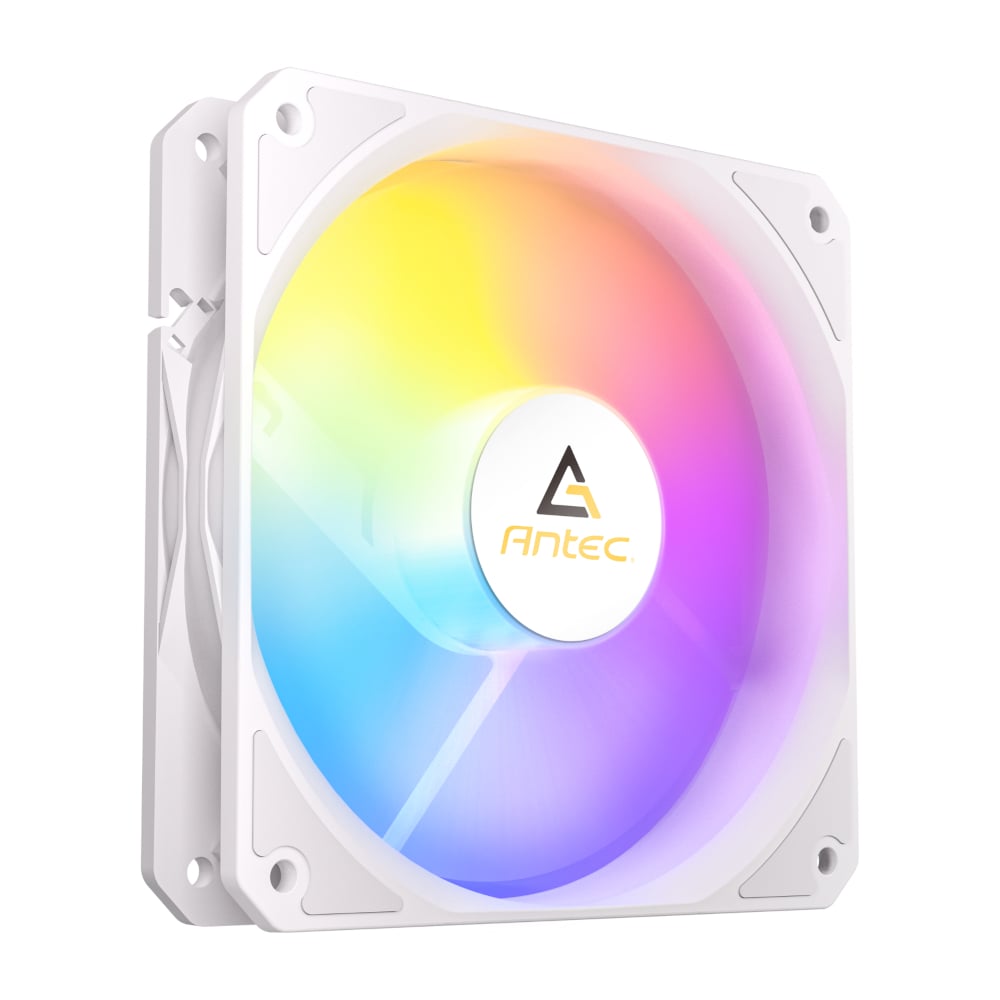 Antec P12 PWM 120mm ARGB Reverse Case Fan – White Antec