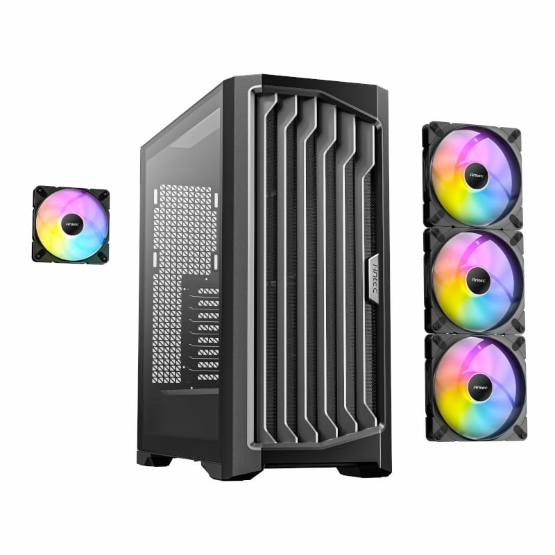 Antec Performance FT1 E-ATX |ATX |M-ATX | ITX ARGB Full-Tower Gaming Chassis – Black Antec
