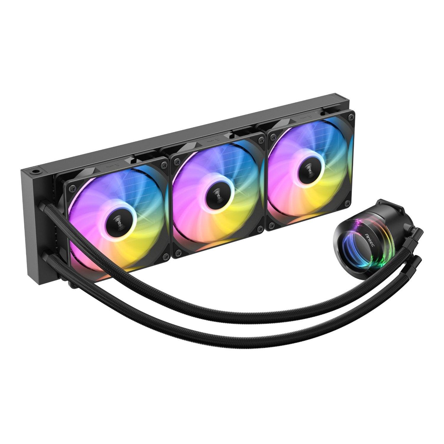 Antec VORTEX LUM 360 ARGB AIO CPU Liquid Cooler – Black Antec