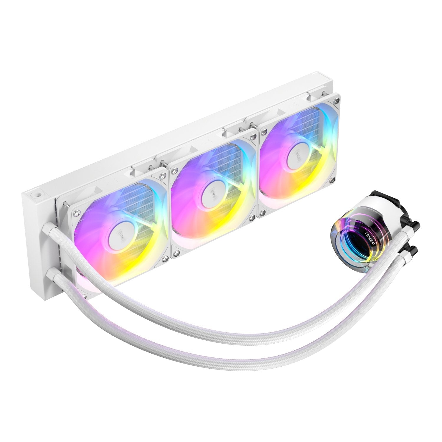Antec VORTEX LUM 360 ARGB AIO CPU Liquid Cooler – White Antec