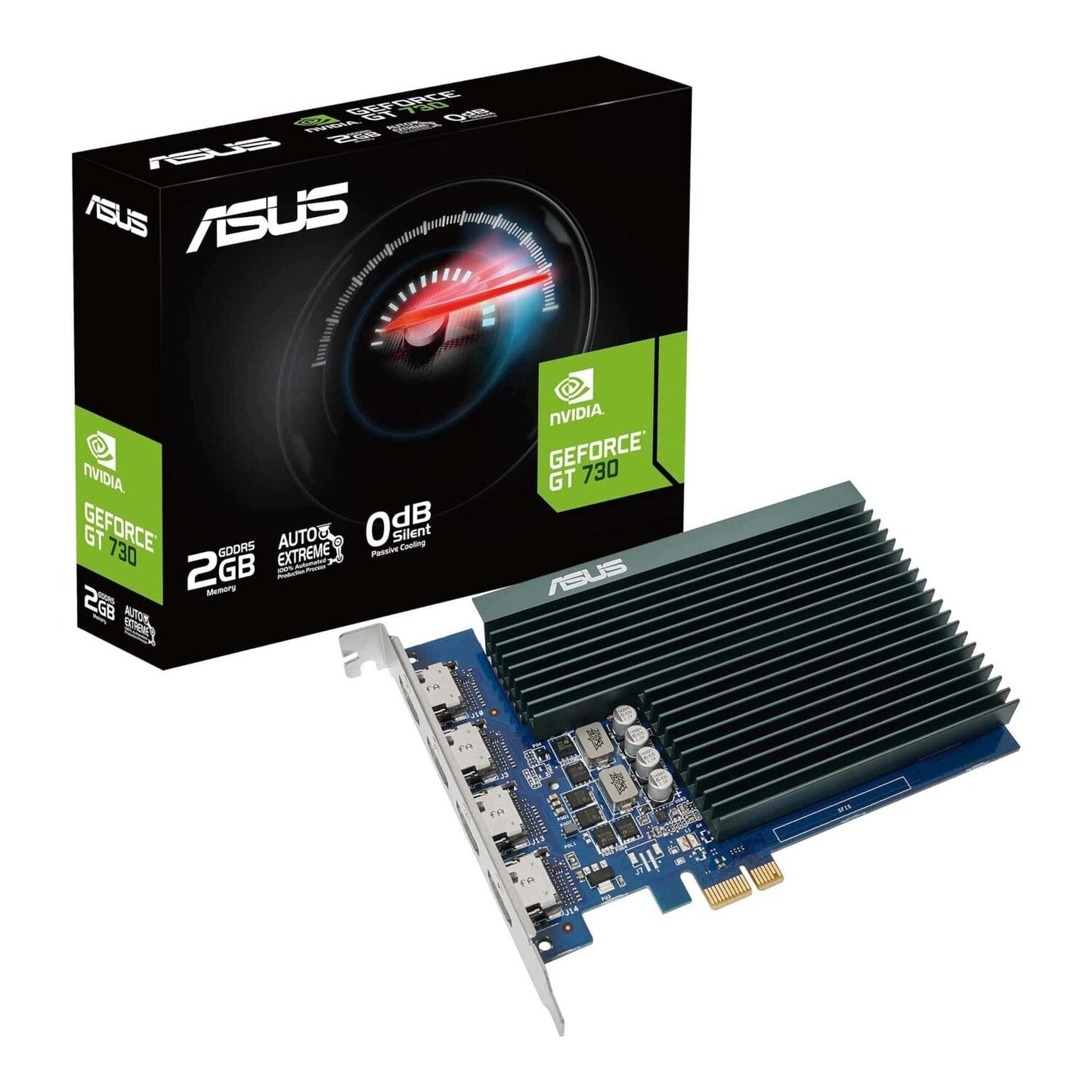 Asus GT730 2GB GDDR5 Graphics Card with 4 HDMI Ports ASUS