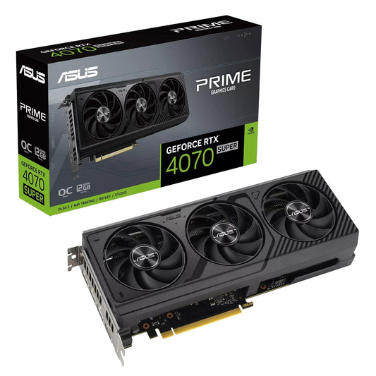 Asus PRIME GeForce RTX 4070 SUPER OC 12GB Graphics Card ASUS