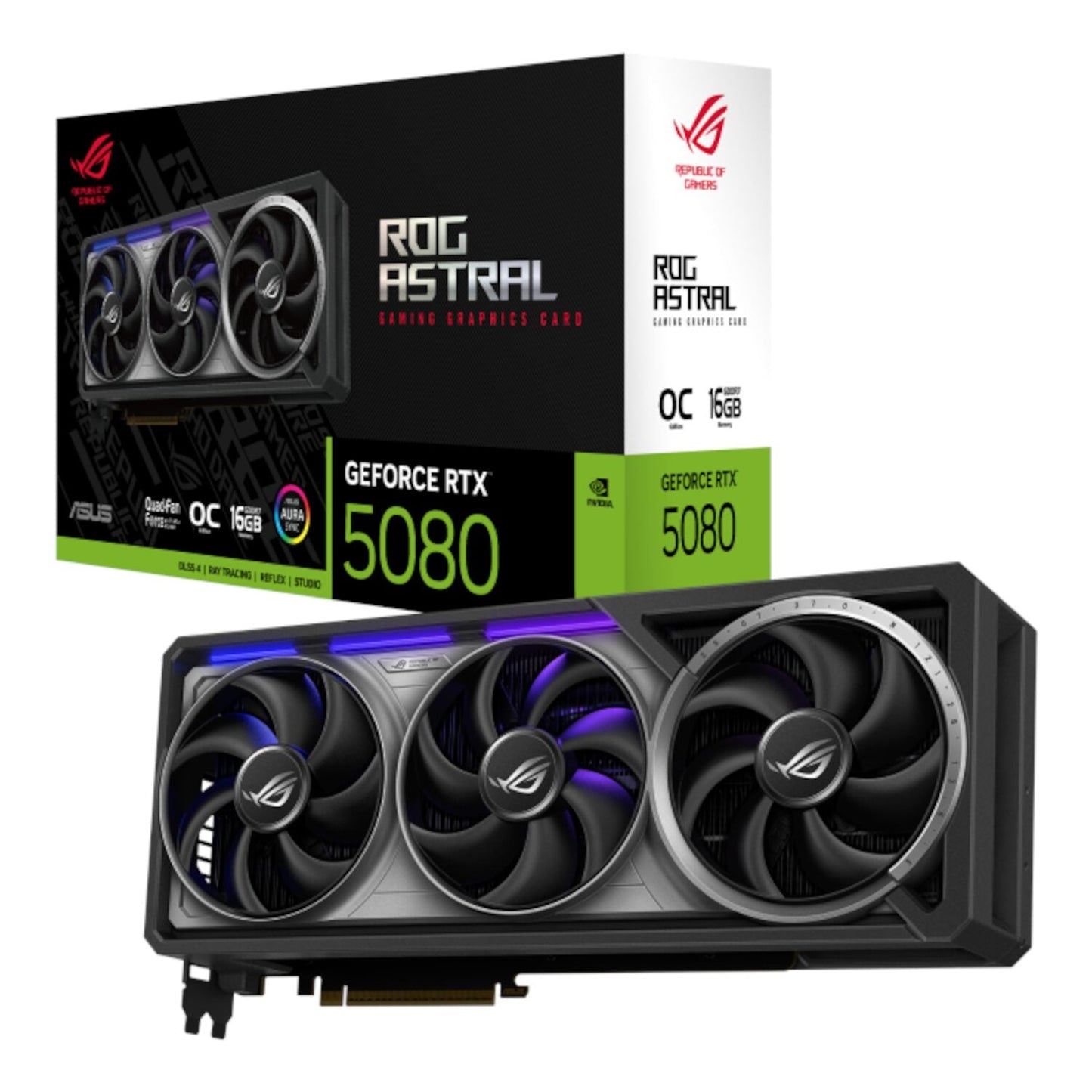 Asus ROG Astral GeForce RTX 5080 16GB GDDR7 OC Edition ASUS