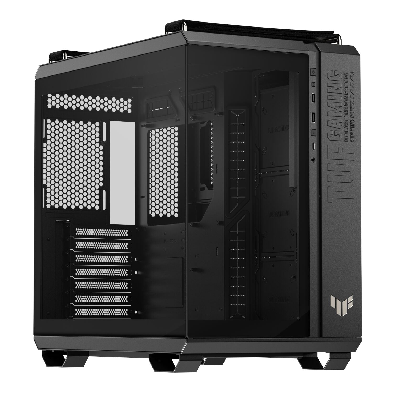 Asus TUF Gaming GT502 Horizon Mid Tower Chassis – Black ASUS