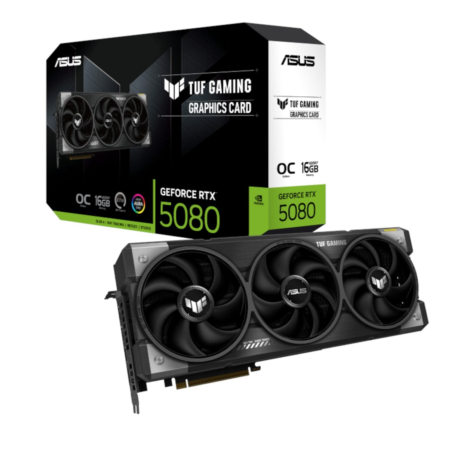 Asus TUF Gaming GeForce RTX 5080 16GB GDDR7 OC Edition ASUS