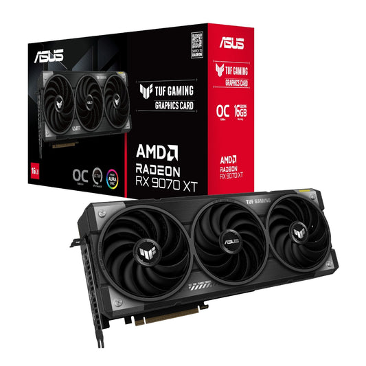 Asus TUF Gaming Radeon RX 9070 XT OC Edition 16GB GDDR6 Graphics Card ASUS