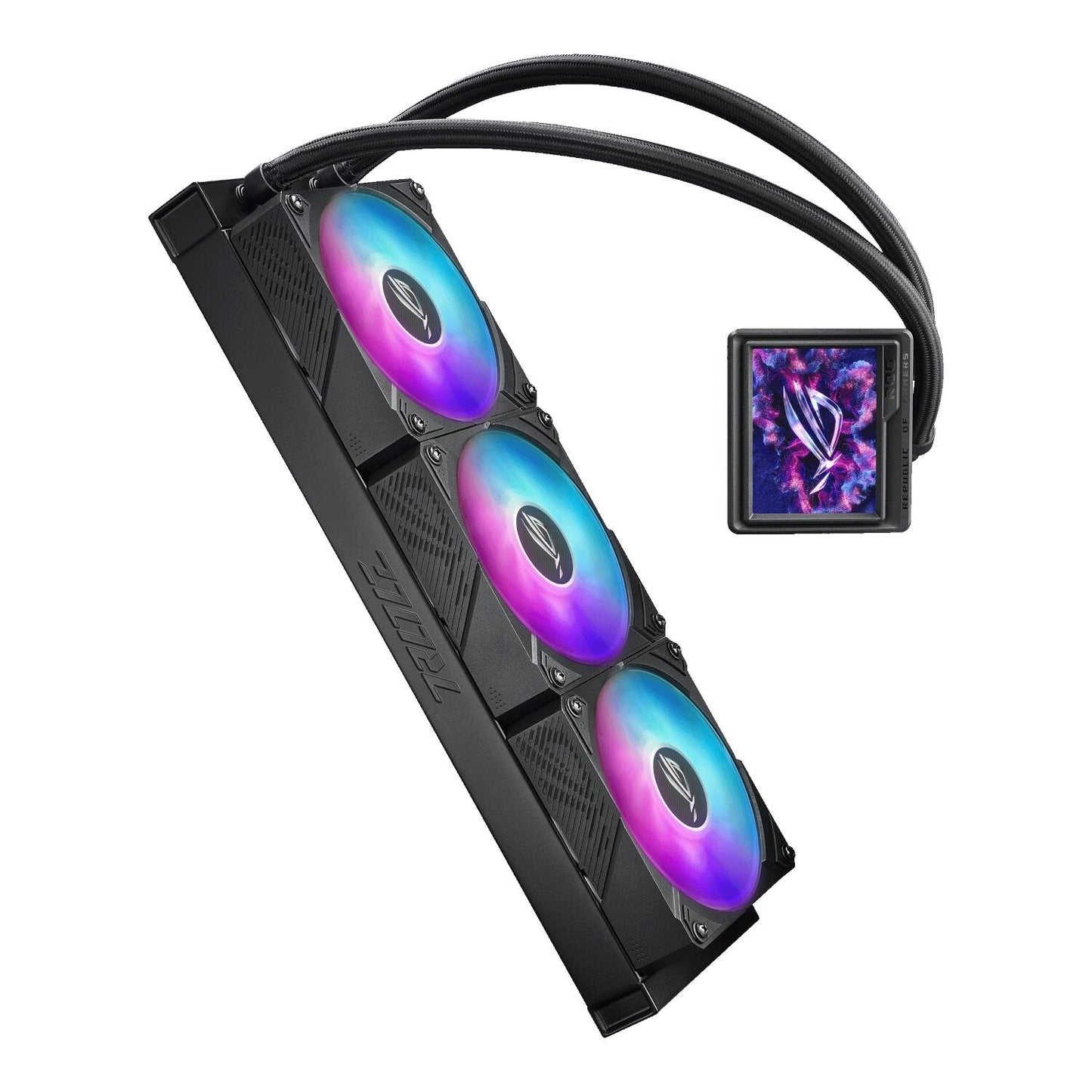 Asus ROG Ryujin III ARGB AIO Liquid Cooler – 3.5″ LCD Display ASUS