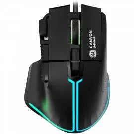 CANYON mouse Fortnax GM-636 RGB 9buttons Wired Black CANYON