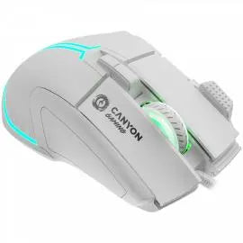 CANYON mouse Fortnax GM-636 RGB 9buttons Wired White CANYON